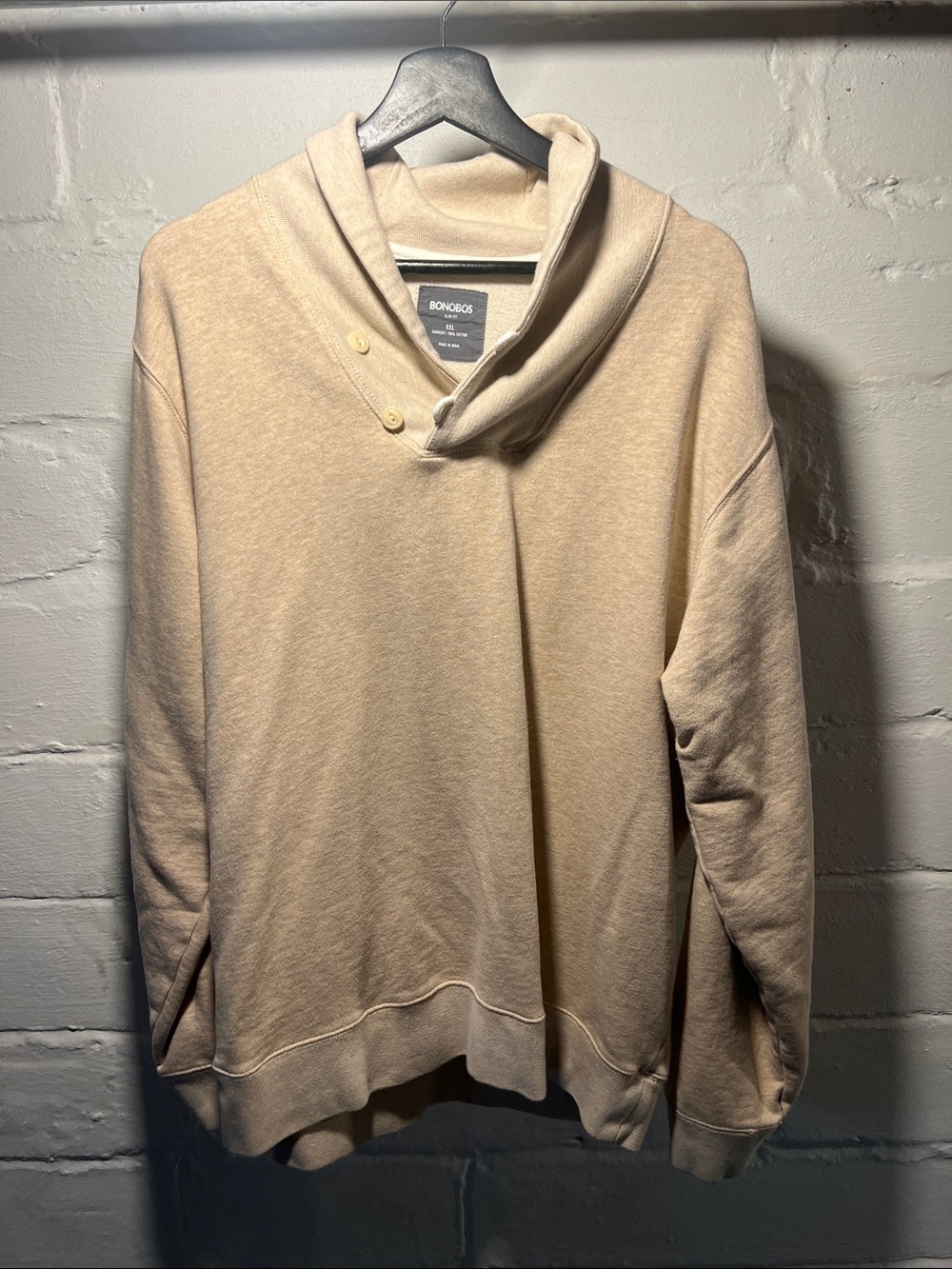 Bonobos sweatshirt cream XXL